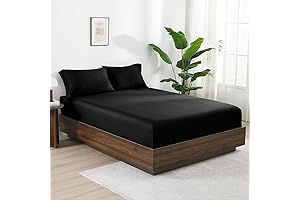 100% Viscose Bamboo Fitted Sheet Queen Size Only