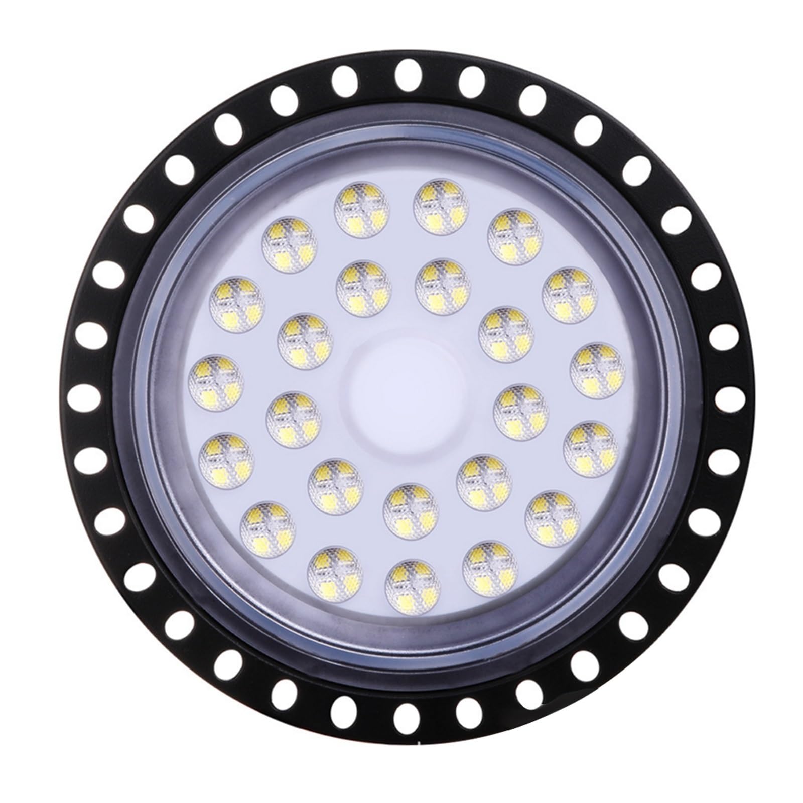 Reflektory LED UFO High Bay Light 50/100/200W Lampa Low Bay Wodoodporna Ultracienka Lampa Przemysłowa Do Centrum Handlowego Warehouse(200W)