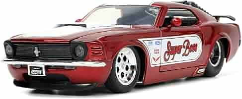 1/24 フォード MUSTANG BOSS 429 1970 Amazon.com: Big Time Muscle 1:24 1970 Ford Mustang Boss 429