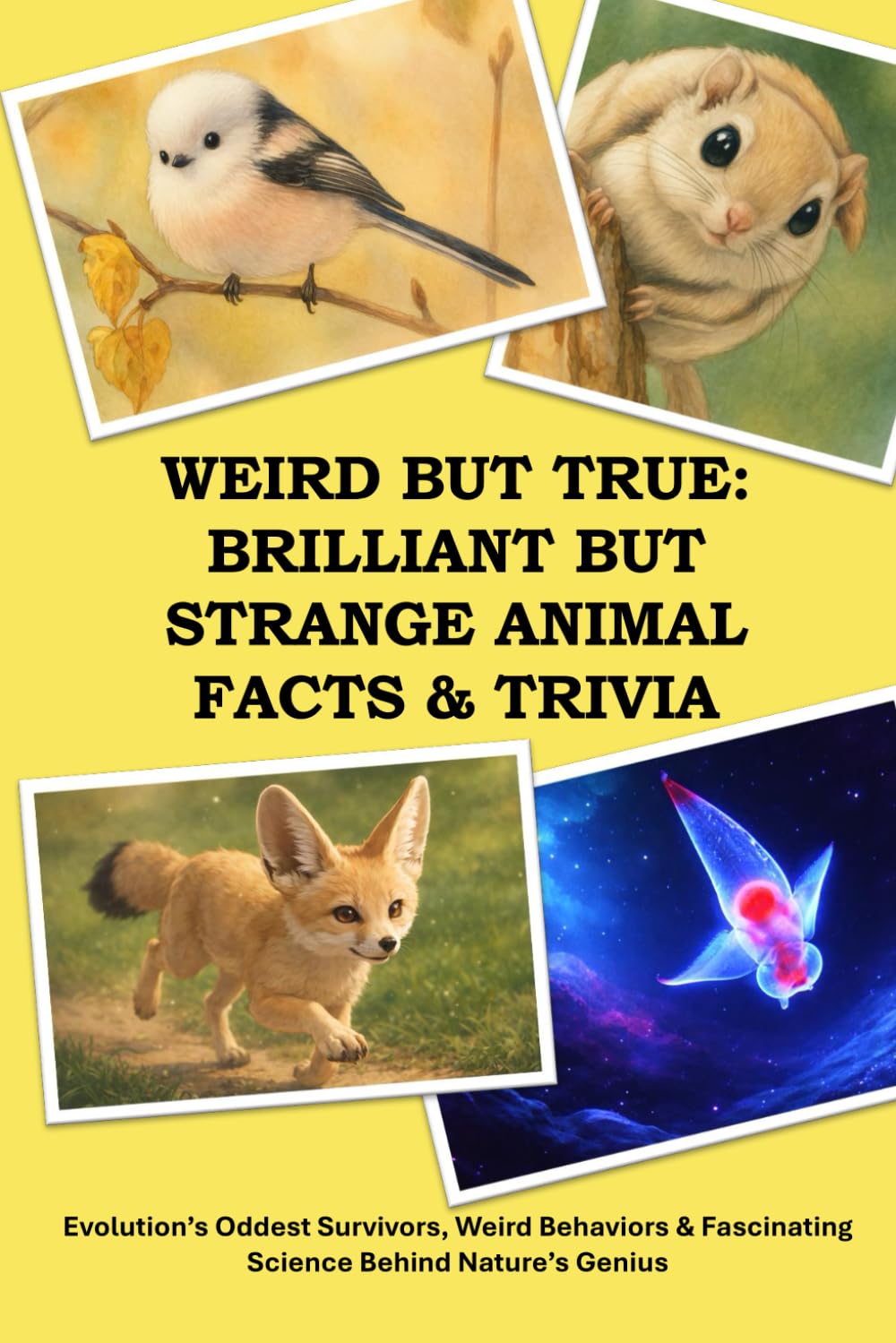 Weird But True: Brilliant but Strange Animal Facts & Trivia: Evolution’s Oddest Survivors, Weird Behaviors & Fascinating Science Behind Nature’s Genius (Weird But True: Trivia Book)