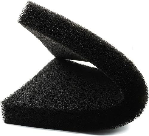 Miniatura 10 de ALEGI Almohadilla de esponja para filtro de acuario de 23 x 12 pulgadas23 x 16 pulgadas, filtro de esponja biológica 30PPI de espuma cortada a