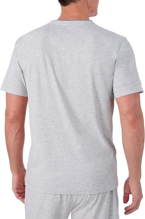 Tommy Bahama - Men's Essential T Shirt, Short Sleeve V Neck Cotton Blend Top for Sleep or Lounge