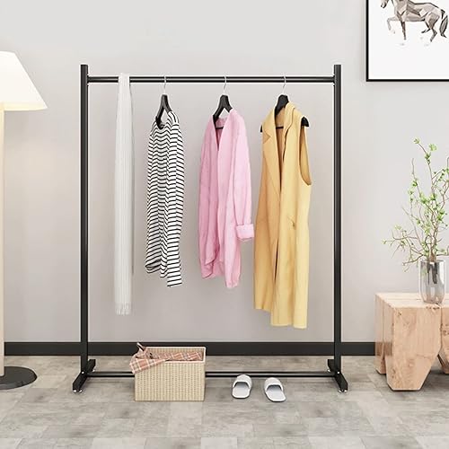 Miniatura 2 de Perchero moderno de metal para ropa, perchero independiente para dormitorio y boutique, fácil de montar, perchero de gran capacidad (tamaño 39.4 x