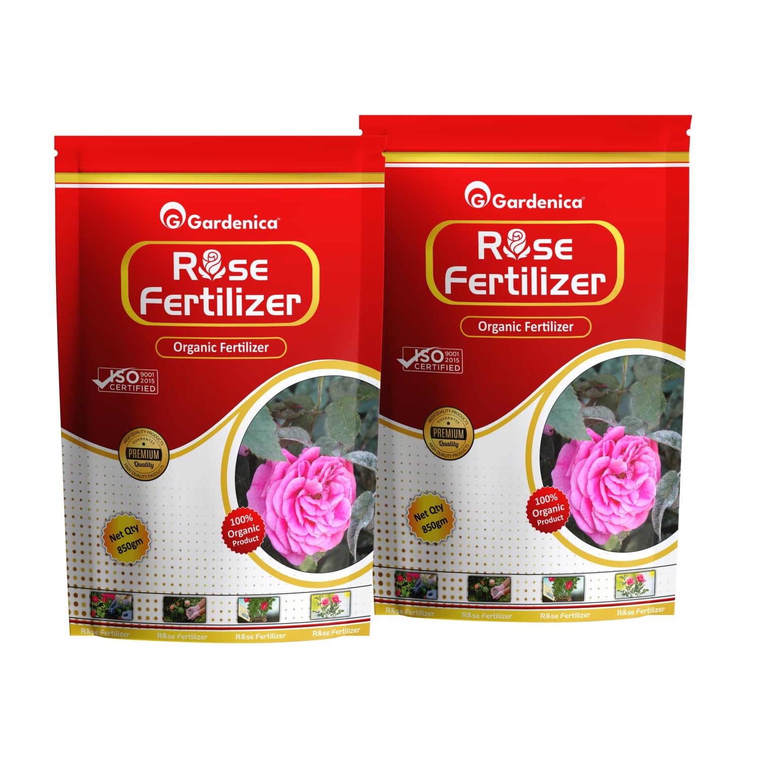 Rose Fertilizer – Nourishment Focused Organic Fertilizer Promotes Healthy Branches, Leaf Luxuriance and Beautiful Flower Blossoms. (850 gm (2)-picture-11