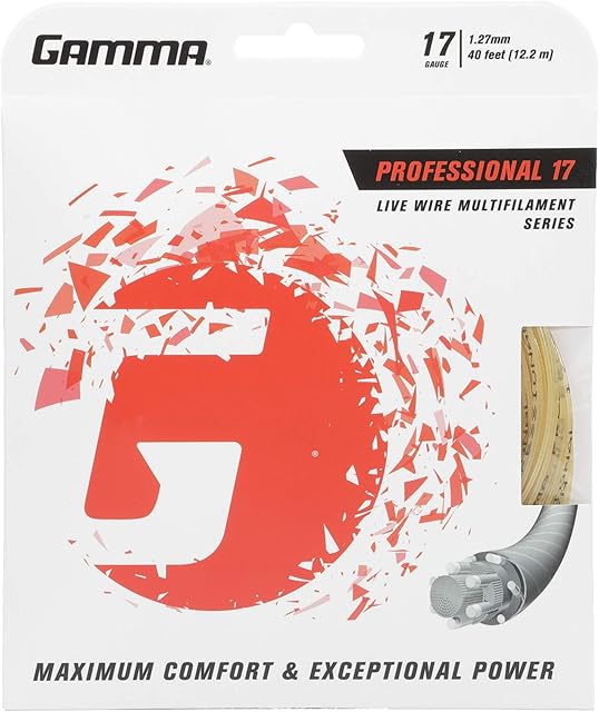 GAMMA Fio Live Wire Profissional de calibre 17 para adultos, unissex