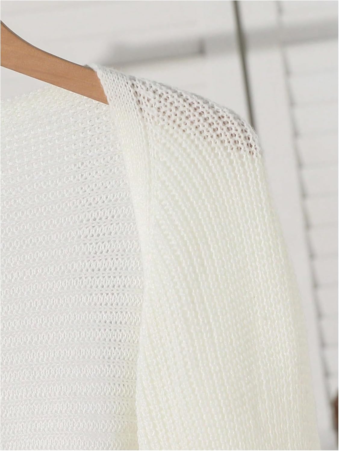 SOLY HUX Girl's Open Front Cardigan Sweater Long Sleeve Knit Crop Bolero Shrugs Outerwear - Image 4