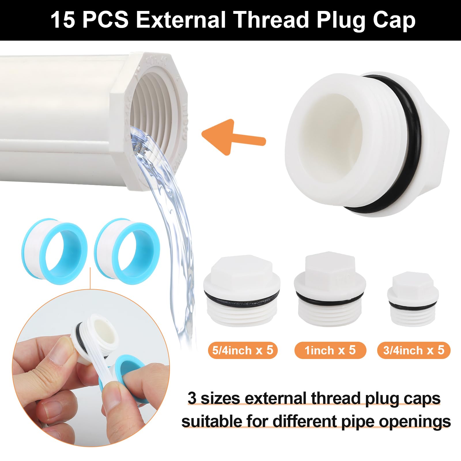 Tappi Ciechi Riscaldamento Tappi Per Tubi Idraulici Crynvor - Set 16 Pezzi In Ottone Per Doccia E Lavatrici Tappi Tubi Idraulici Ottone