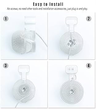 Amazon | HeyMoonTong コンセント壁マウントホルダースタンド