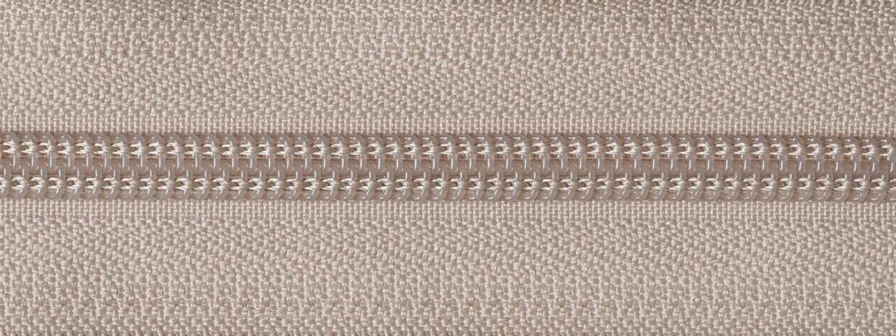 YKK Offener Reißverschluss Nr. 572 Beige, 66 Cm – Nickelfrei, Metallzähne Für Jacken & Taschen