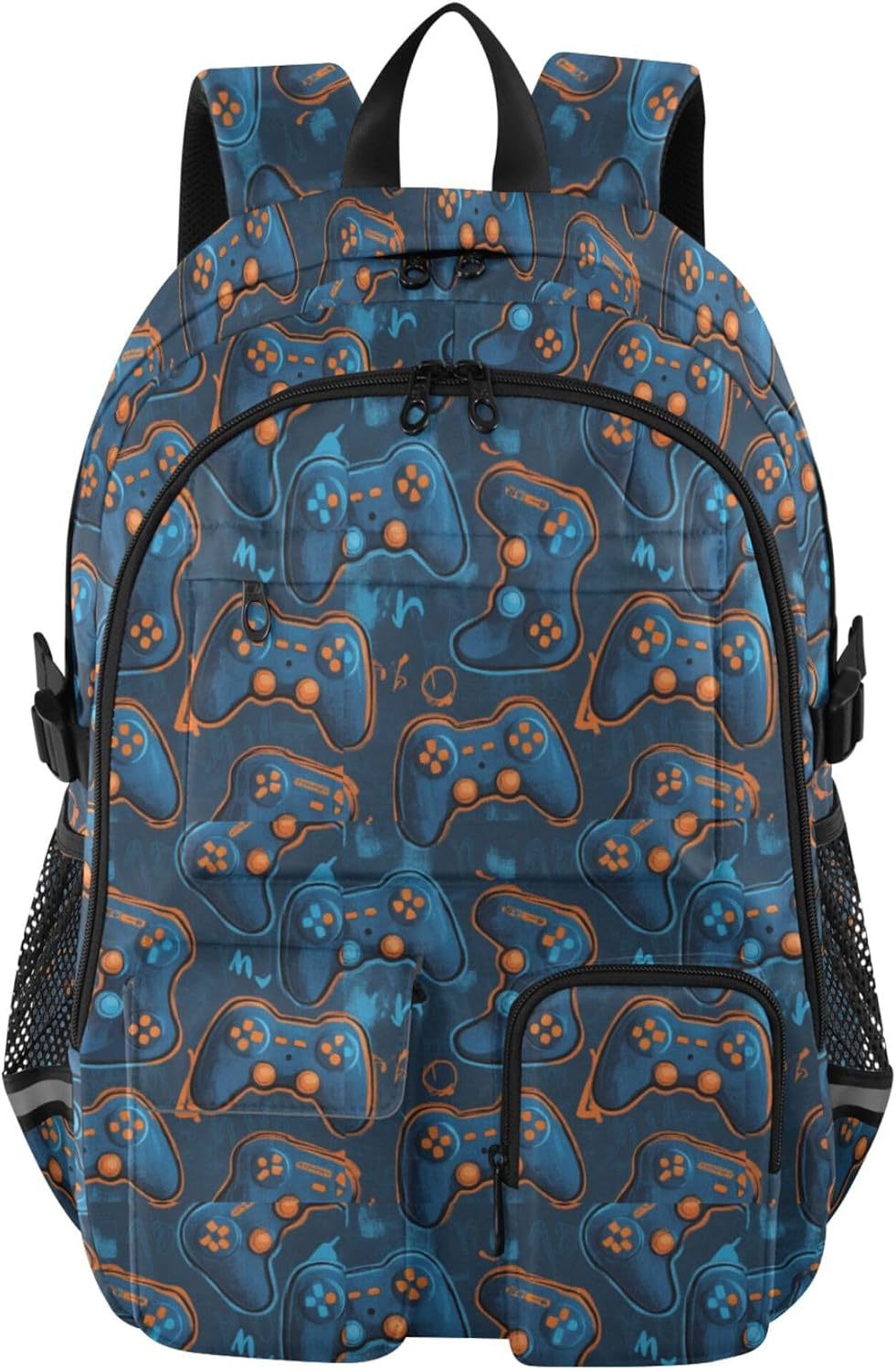 Funny Yoga Pig Fitness Workout School Backpack Laptop Travel Bookbag with P