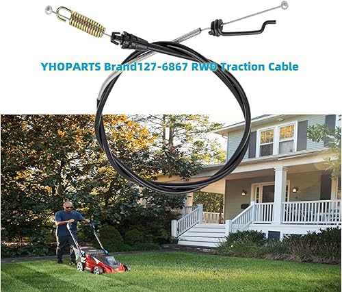 Miniatura 2 de 127-6867 Cable de tracción para Toro 20199 20200 20975 20976 20977 20978 21199 21199HD 21200 30 pulgadas Timemaster cortacésped