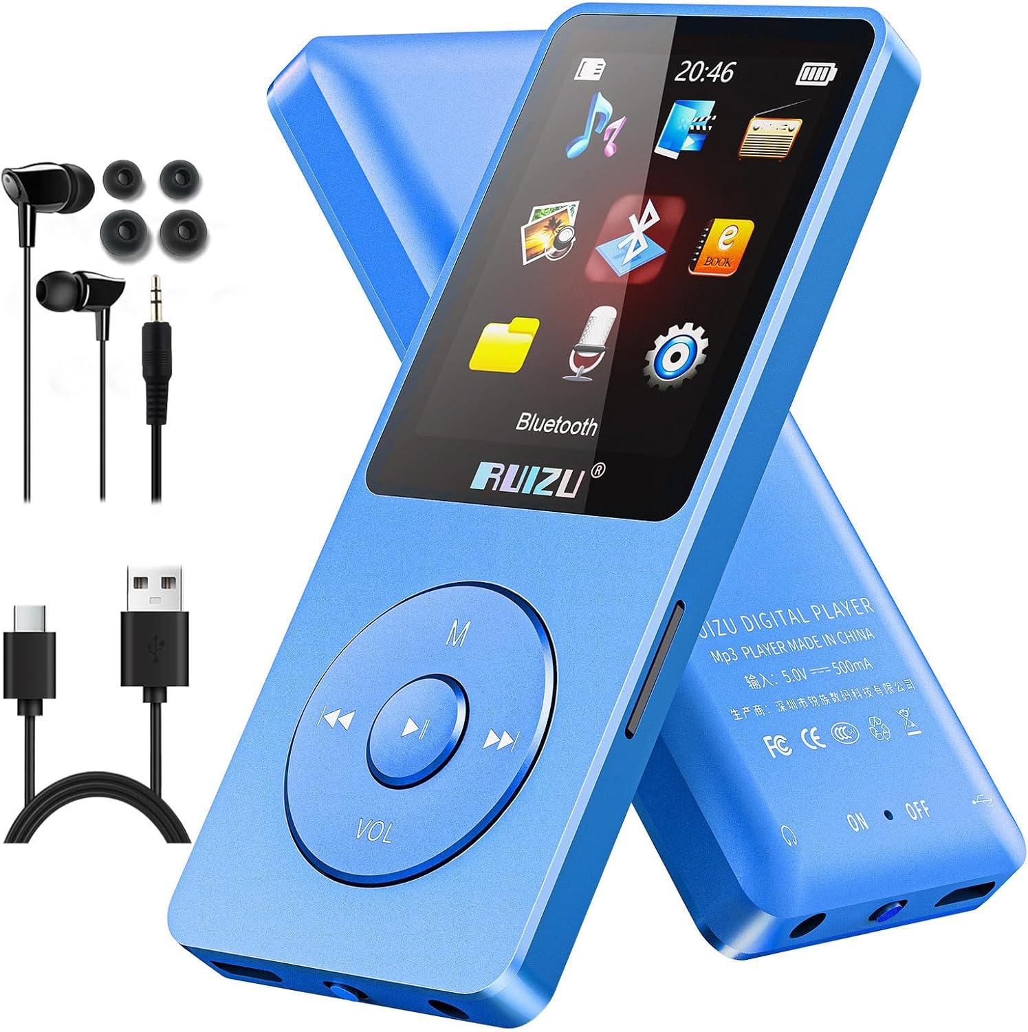 64GB MP3 Player with Bluetooth 5.3
