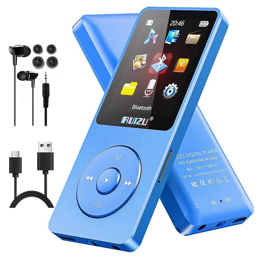 Amazon.co.jp: RUIZU 64GB MP3プレーヤー Bluetooth 5.3、大容量