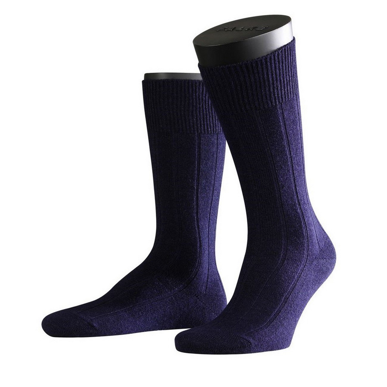 FALKE Casual Herren Socken Lhasa Rib 2er Pack navy