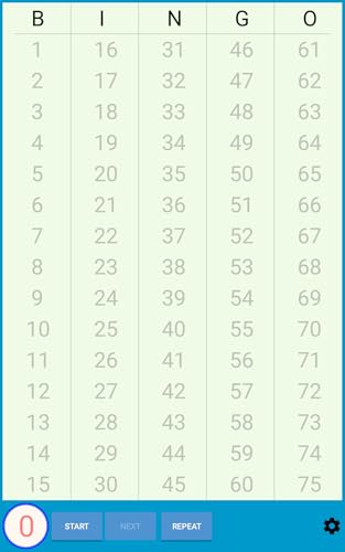 Bingo Caller