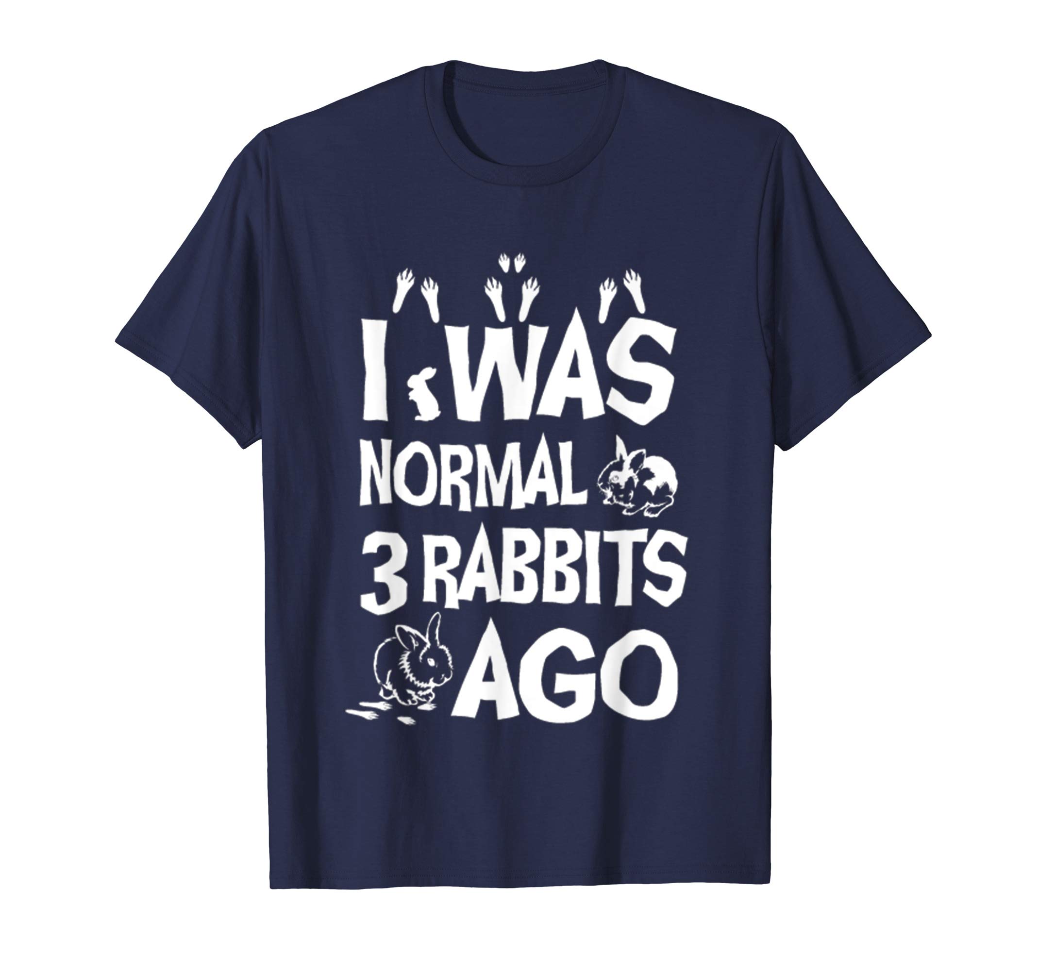 Bunny Lover Gifts Normal 3 Rabbits Ago Rabbit Mom Women Girl T-Shirt