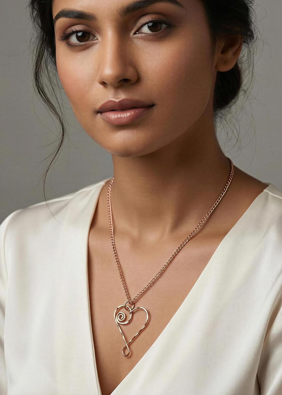 SHINDE EXPORTS pure copper chain necklace with pendant for women 24 inch