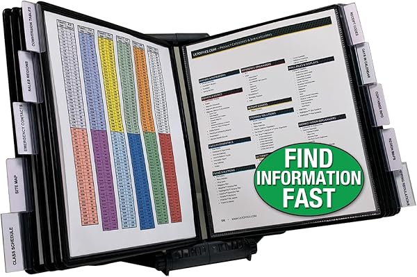 Ultimate Office AdjustaView with Assorted Pocket Sizes and Color Options