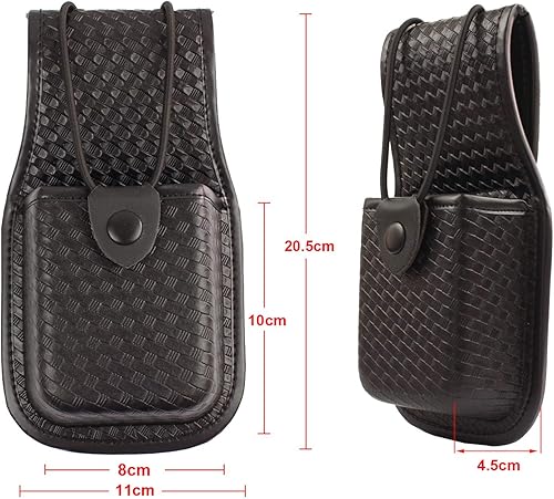 Miniatura 3 de ROCOTACTICAL Basketweave - Bolsa de radio universal para cinturón de servicio de aplicación de la ley