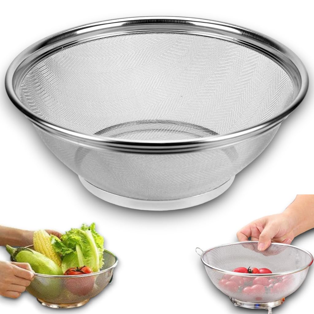 12 escorredores de arroz inox em comparação