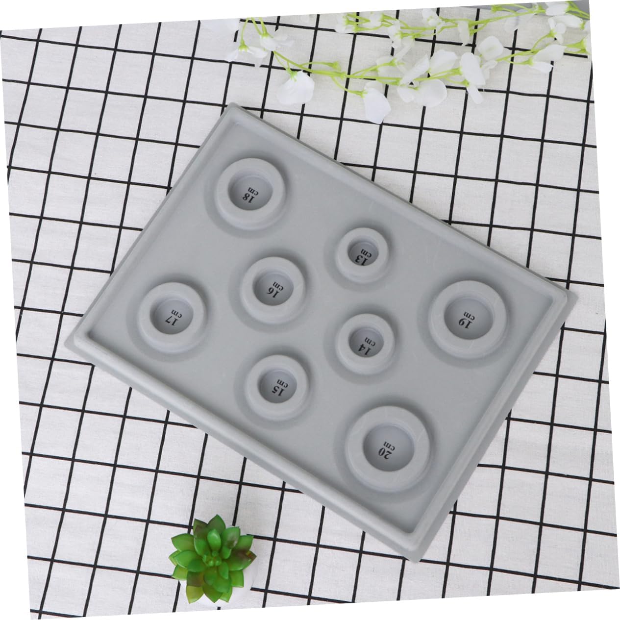 IWOWHERO Jewelry Bead Design Board for DIY Bracelets and Necklaces Creative Beading Tray for Arts and Crafts Suitable for Skill Levels