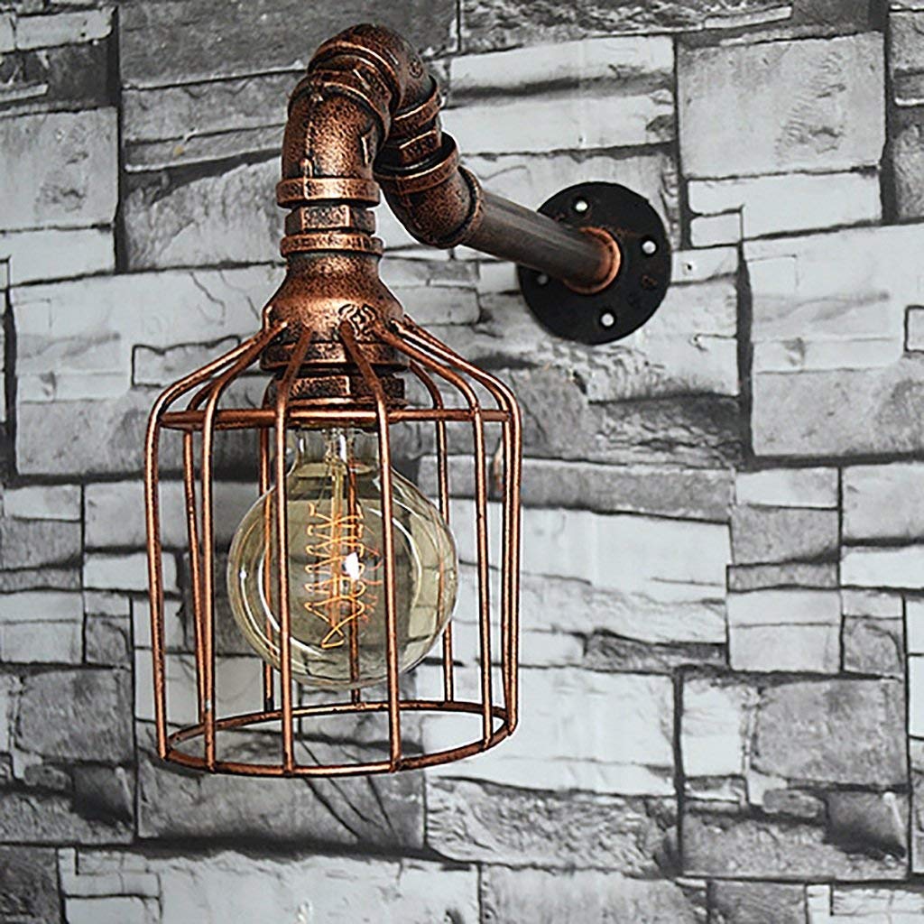 Applique murale fer forgé MU luminaire décoratif vintage européen de qualité
