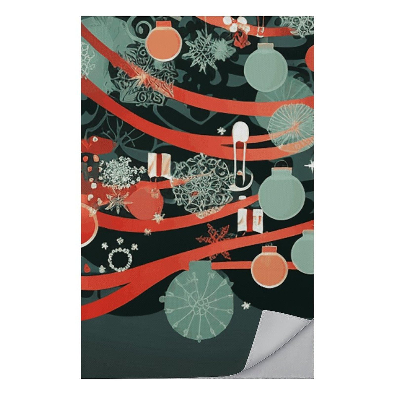 Serviette de piscine séchage rapide Noël pour le sport