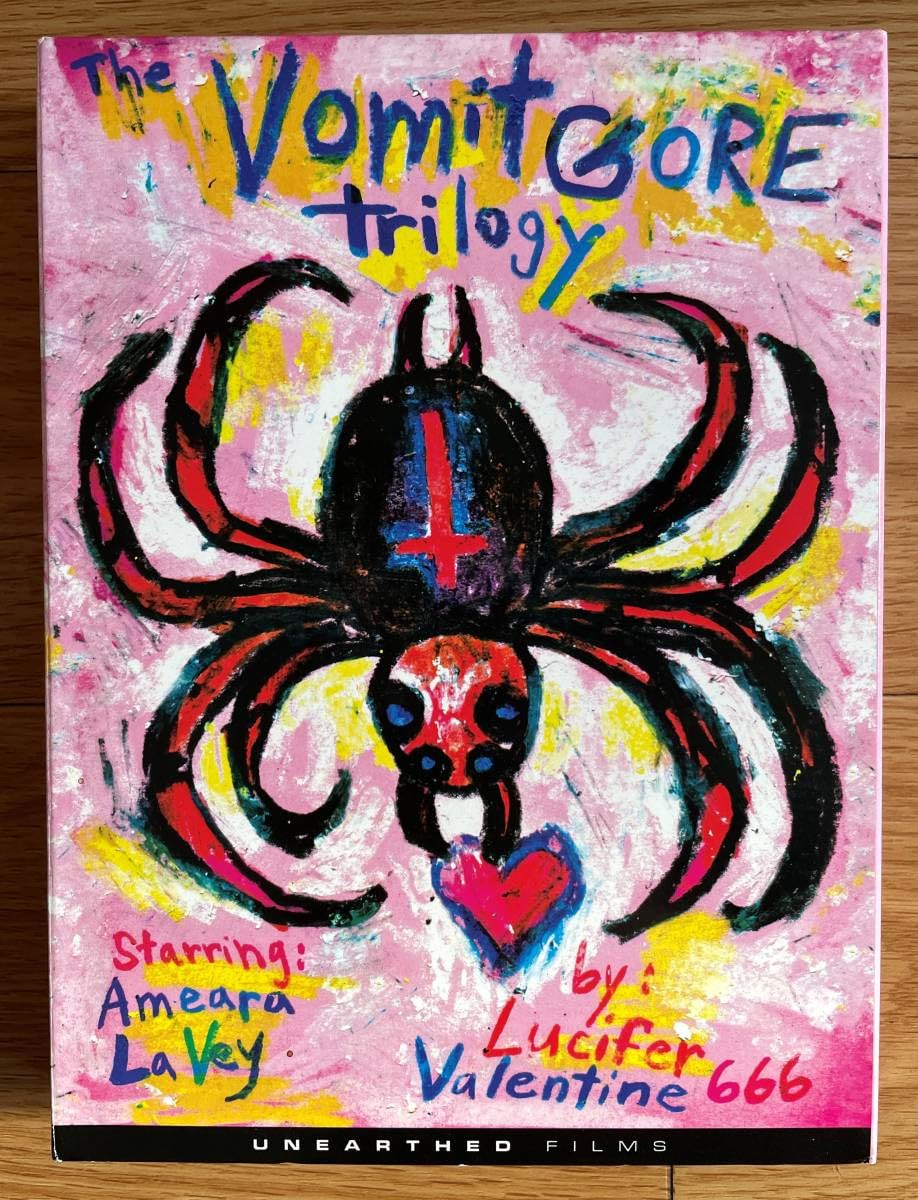 Amazon.co.jp: レアThe Vomit Gore Trilogy Box set 4枚組DVDレアThe  