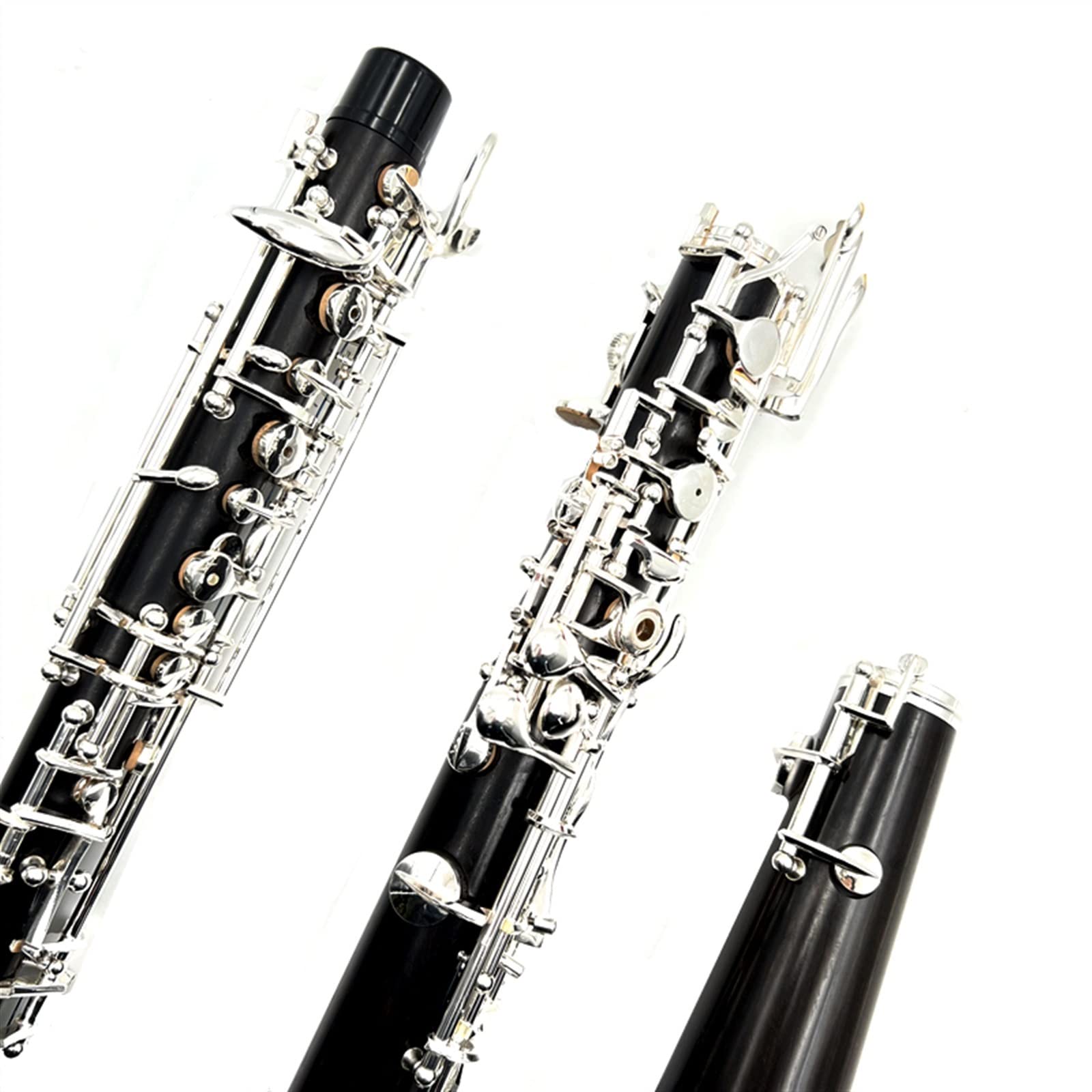 Pulsante Argentato Oboe Strumento Musicale Studente Tipo di Performance Professionale Ebano Automatico Oboe Oboe per Principianti
