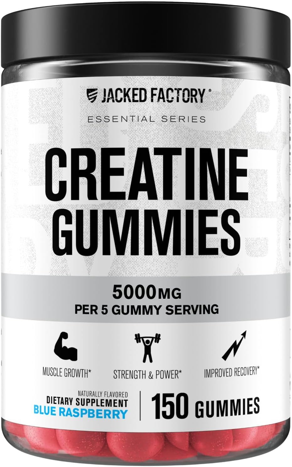 Jacked Factory Creatine Gummies 5g Daily...