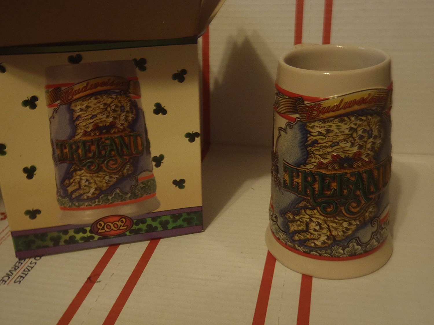 Budweiser2002 St. Patrick's Day Stein