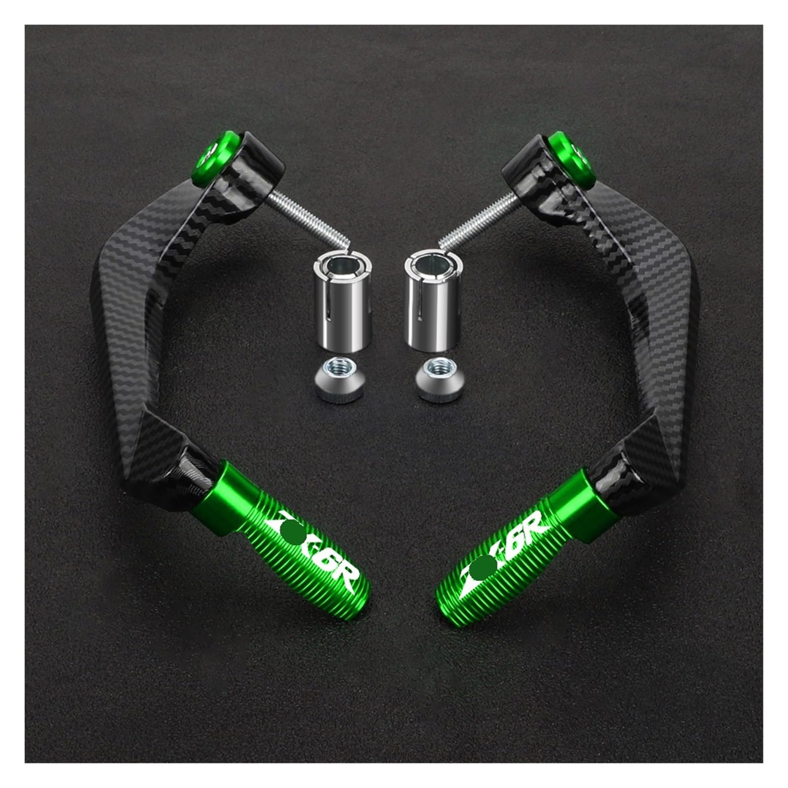LBCSRMH Motorcycle Brake Clutch Lever Protector Motorcycle Accessories Handlebar Grips Guard Brake Clutch Lever Handguard Protector for NI&NJA ZX-6R ZX6R ZX636R ZX6RR