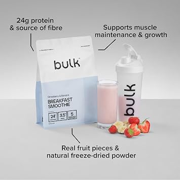 Bulk Breakfast Smoothie, Strawberry & Banana, 2.5 kg