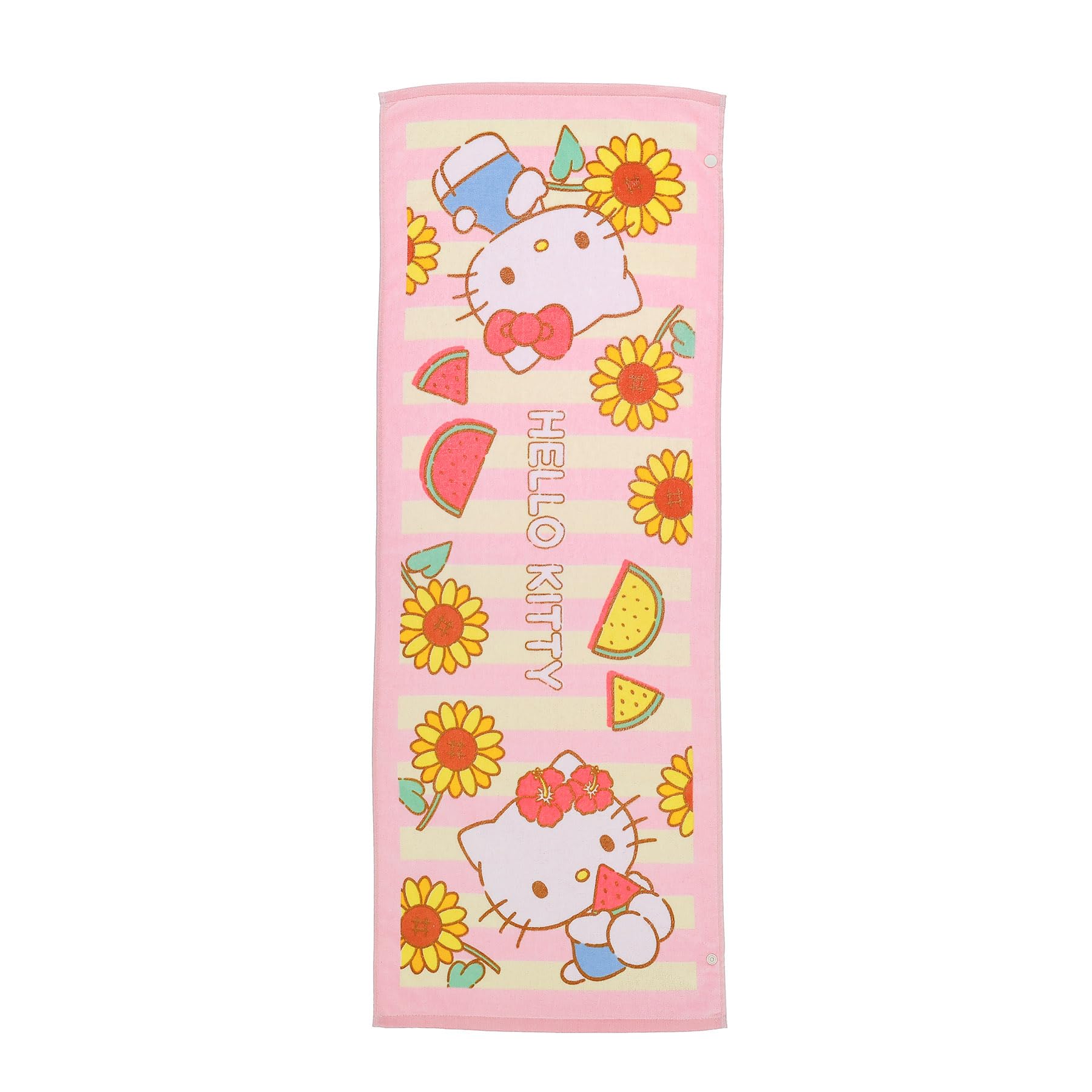 Amazon｜丸眞 バスタオル 子供用 サンリオ ハローキティ ひまわり