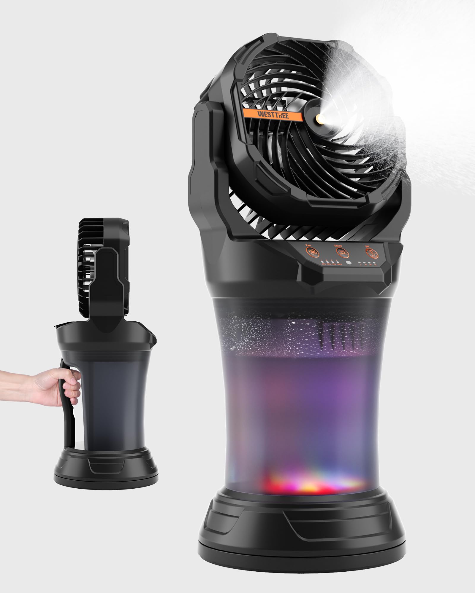 WESTTREE Portable Misting Fan