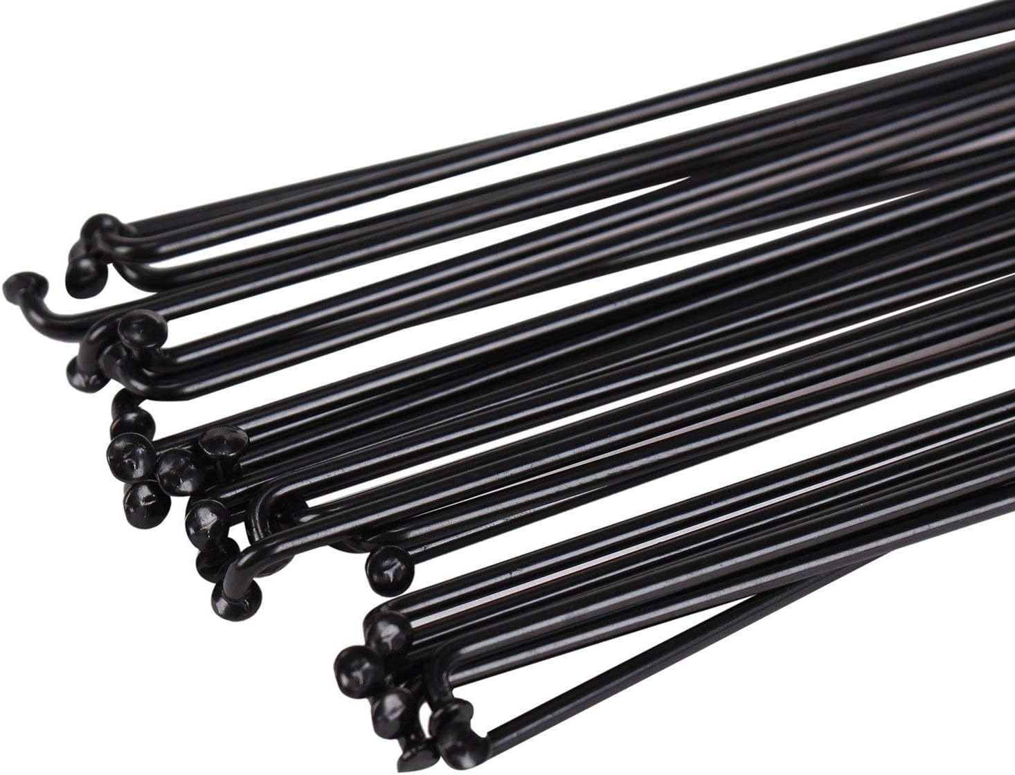 Raggi Bicicletta Raggi for Bicicletta in Acciaio Inossidabile BK 36 Pezzi for Bici 14G J Bend con capezzoli 82mm-298mm di buona qualità(270mm)