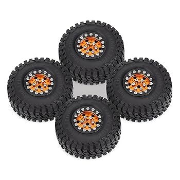 Amazon | INJORA RC 1.0タイヤアルミビードロックホイール