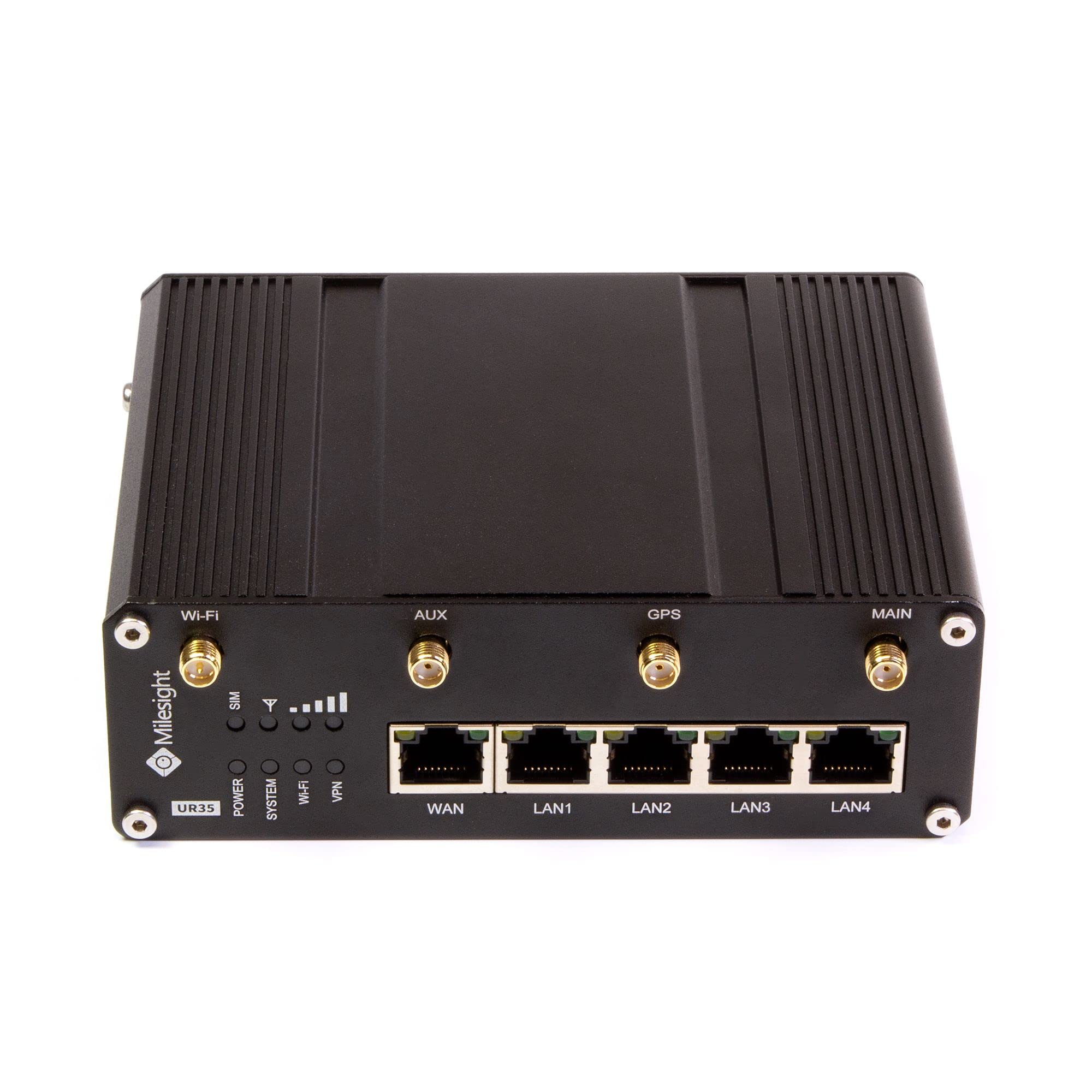 Milesight IoT Industrial Cellular Router UR35-L04EU-G-P-W 3G 4G Wi-Fi PoE - Router - WLAN (UR35-L04EU-G-P-W)