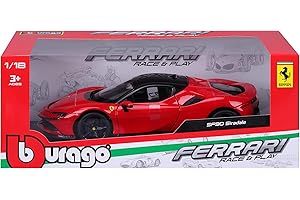 Bburago 1:18 R&P SF90 Stradale, Red