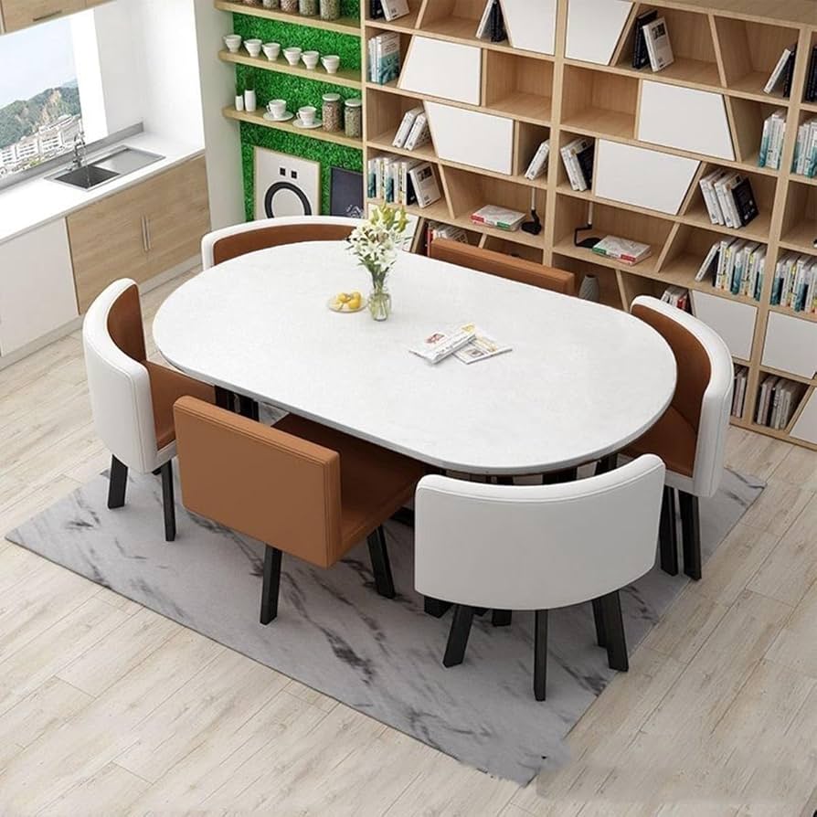 木製 楕円形 ダイニングテーブル 6脚用 木製 楕円形 ダイニングテーブル 6脚用 Amazon | 楕円形ダダ イニング