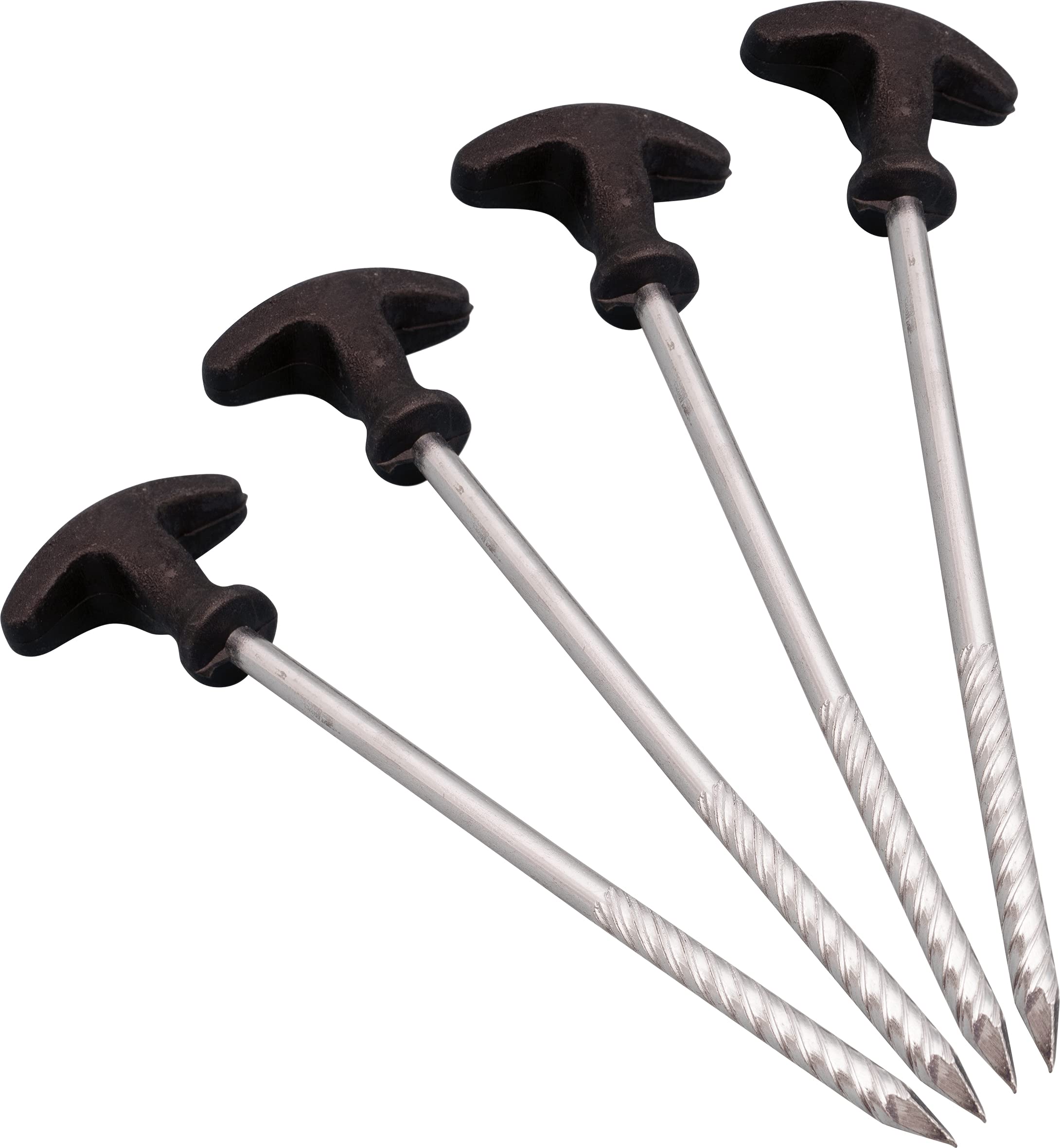 St Helens Home and Garden Heavy Duty T Shaped Tent Pegs Pack of 4
