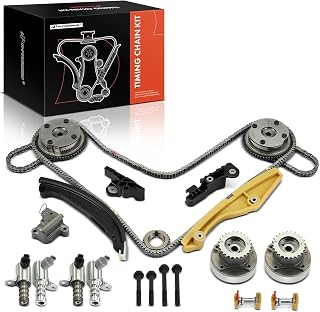 A-Premium 포드 F-150 F150 2011 2012 2013-3.5L와 호환되는 VVT 스프로킷 포함 21-PC 엔진 타이밍 체인 키트