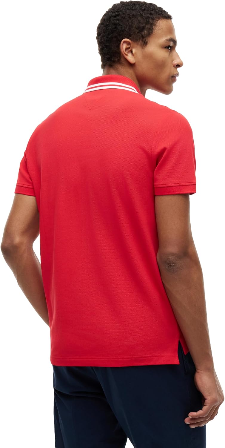 Tommy Hilfiger Men's Regular Fit Korea Soccer Polo
