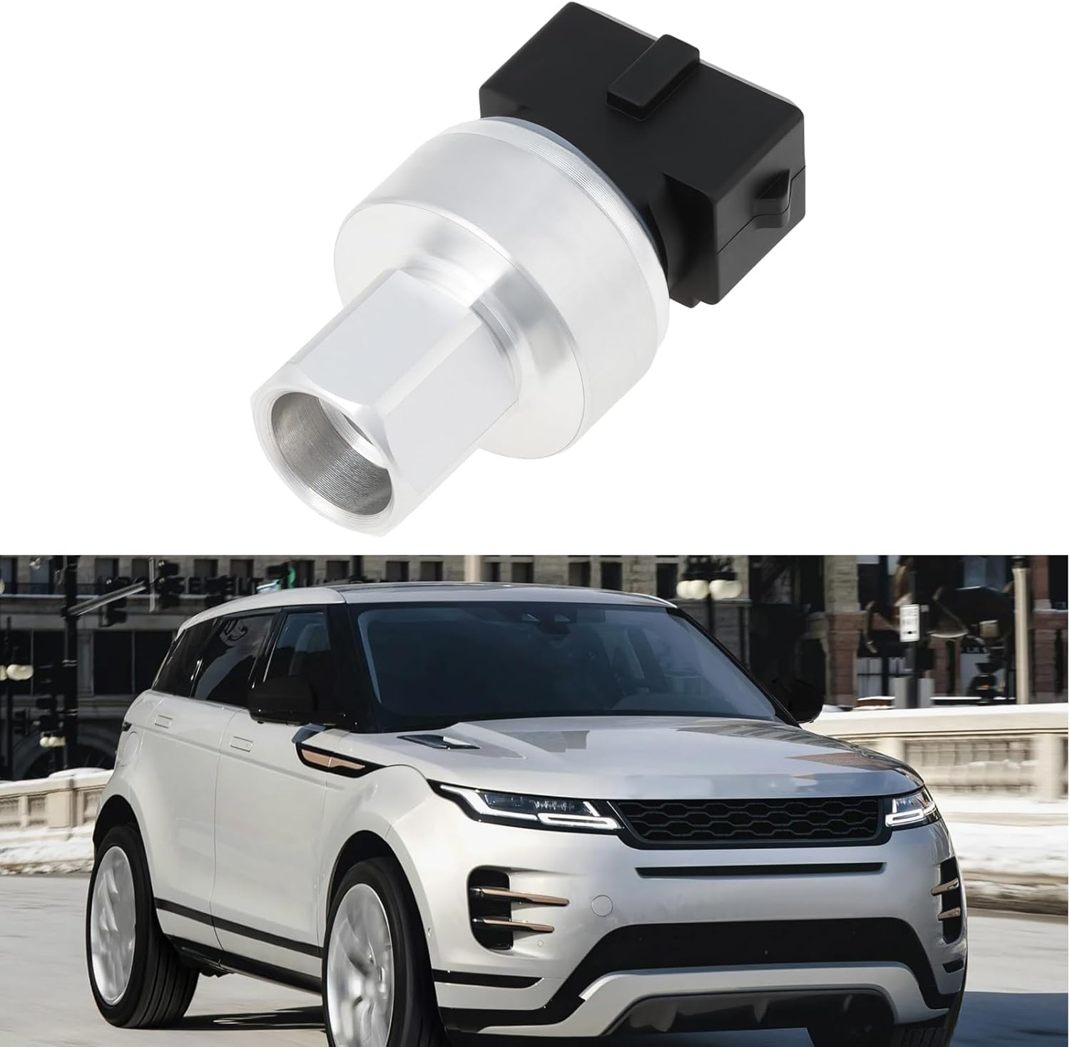 EMSea A/C Pressure Switch Replacement LR012018 LR002652 LR004079 Air Conditioning Sensor Compatible with Land Rover 2008-2022