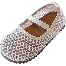 Girls Mesh Mary Jane Ballet Flats Comfortable Casual Styles Strap Comfy Fishnet Ballerina Flat Shoes