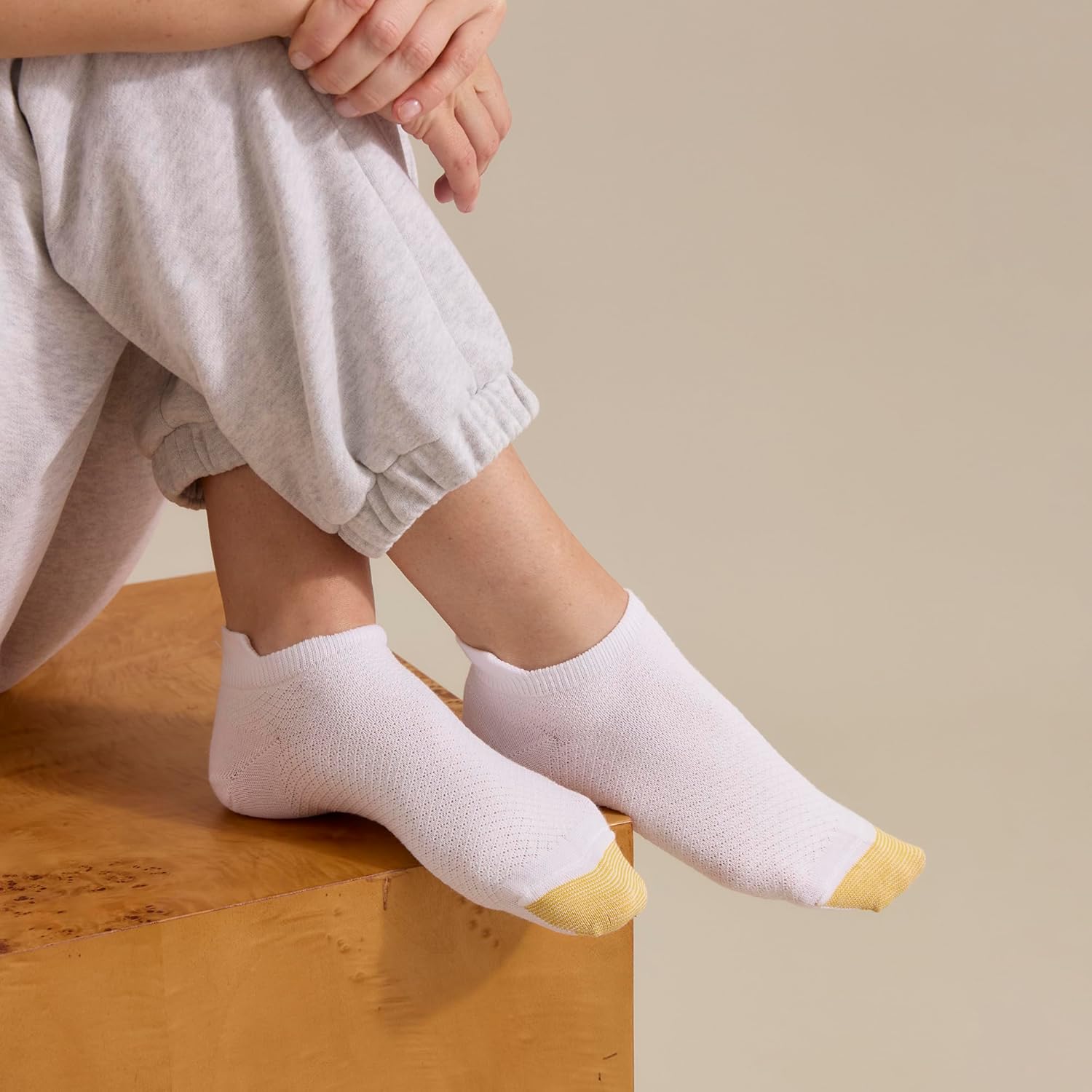 GOLDTOE womens Henley Tab No Show Socks, 6-pairs - Image 2