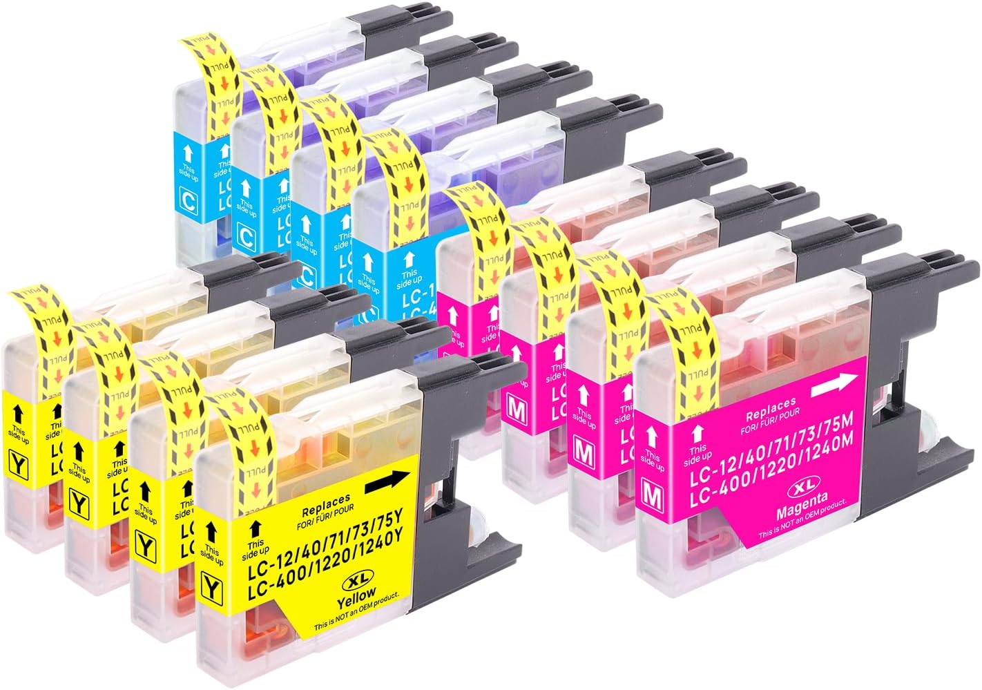 30x Eurotone Cartridges For Brother MFC-J 430 5910 625 6510 6710 - View #5