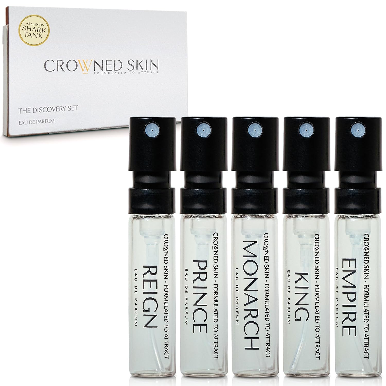Crowned Skin Eau de Parfum Discovery Set | Luxury Men's Scents