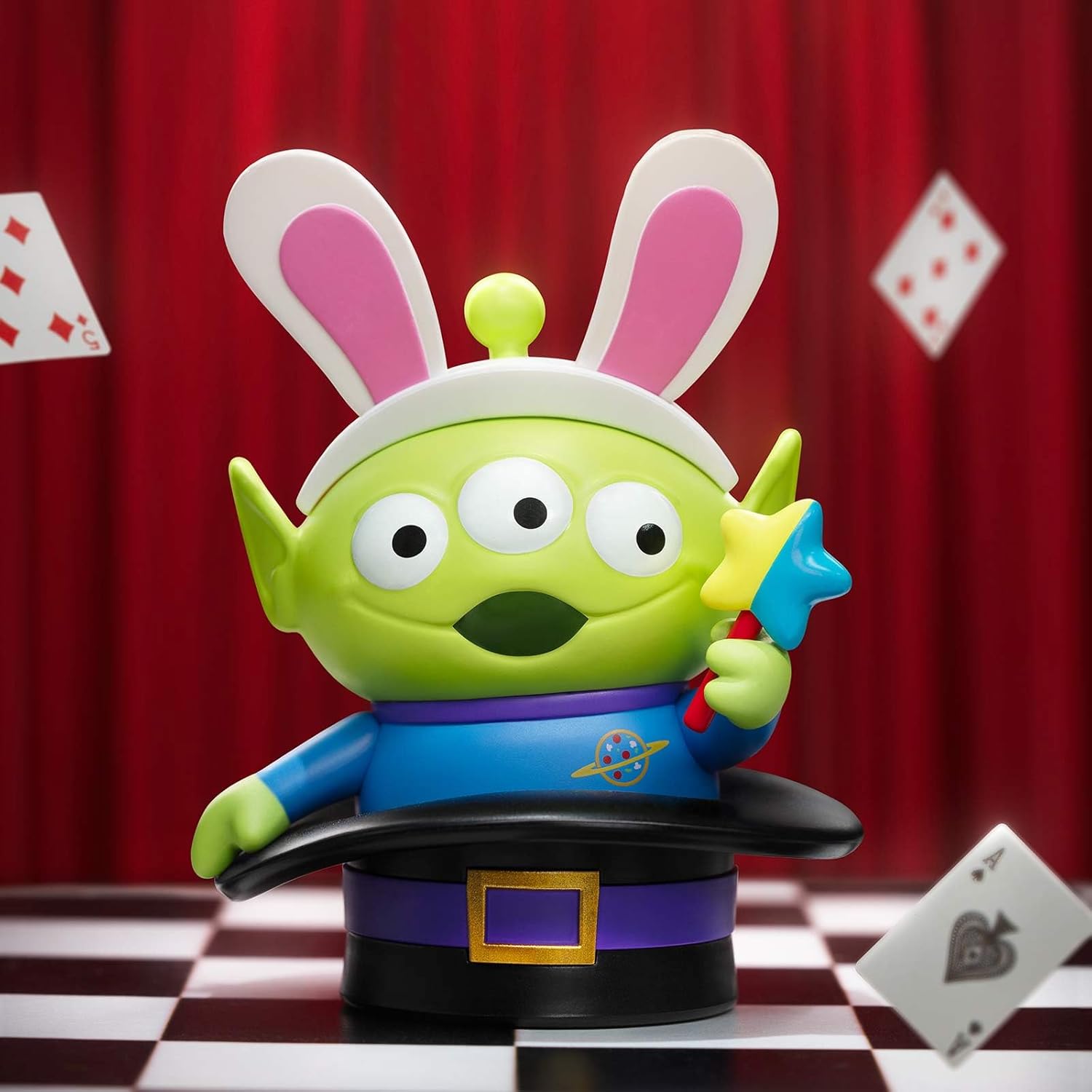 POP MART Disney/Pixar Alien-Immersive Experience Series Figures, 9PCs Disney Blind Box Figures, Random Design Action Figures Collectible Toys Home Decorations, Holiday Birthday Gifts, Whole Set