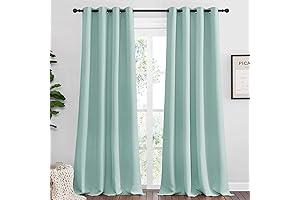 NICETOWN Aqua Blue Blackout Curtains: Your Oasis of Tranquility and Comfort